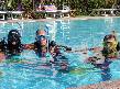 Filippo Molina Idc Staff Instructor Padi & allievi- lezione in piscina